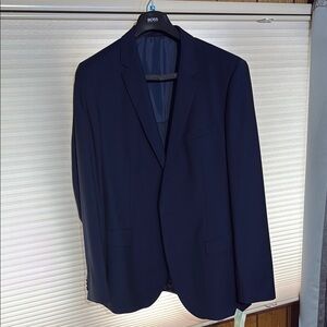 BOSS Men's Navy Blazer and pants